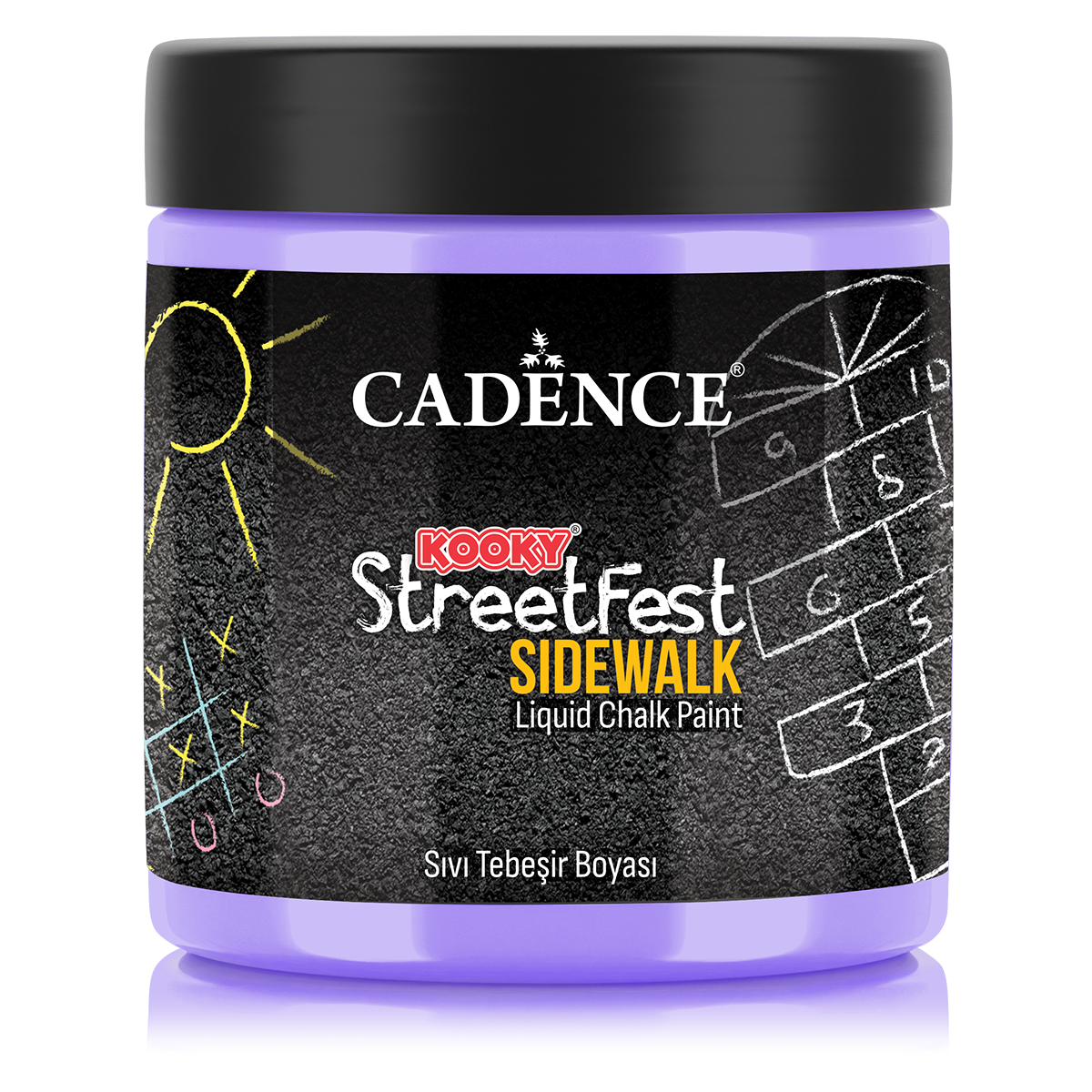 Purple — Brushible StreetFest Liquid Chalk Paint bottle