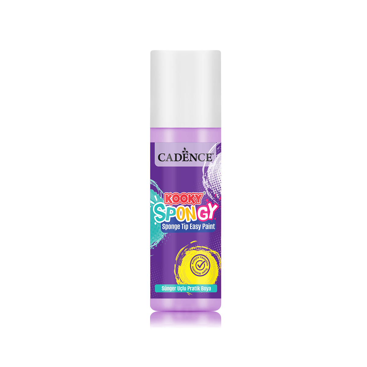 Violet — Brushible Kids Sponge Tip Easy Paint bottle