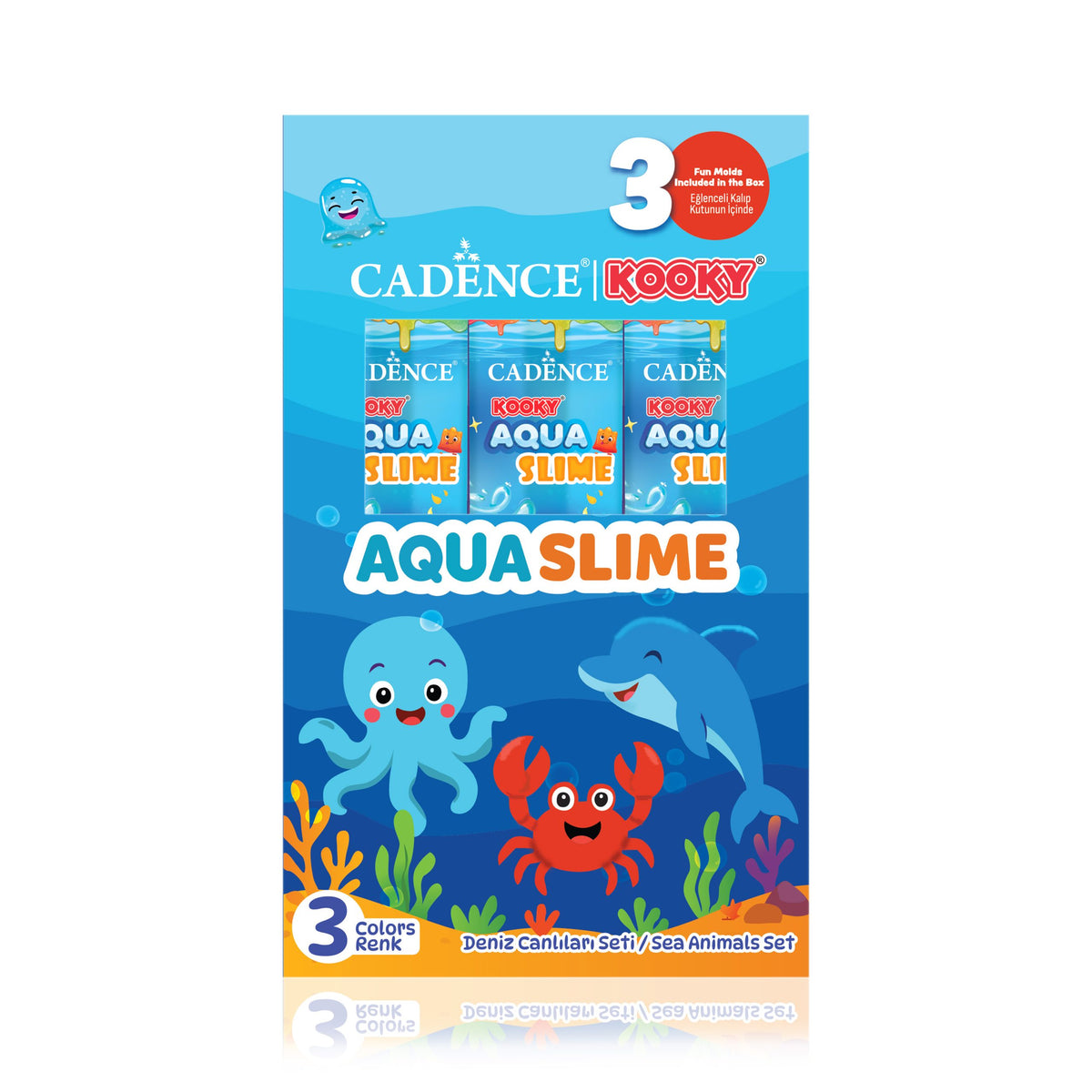 Aqua Slime – Sea Animals – 3 Colors