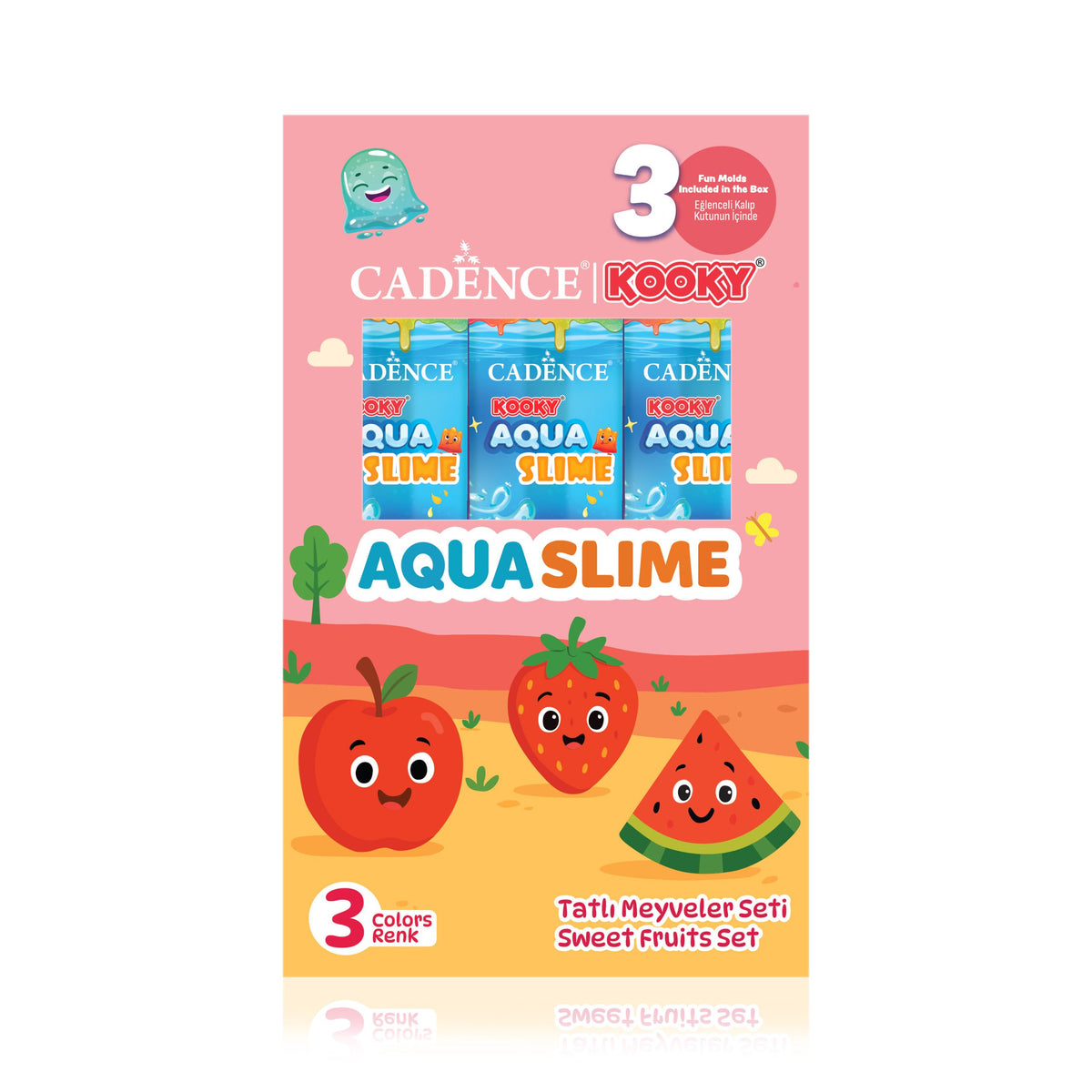 Aqua Slime – Sweet Fruits – 3 Colors