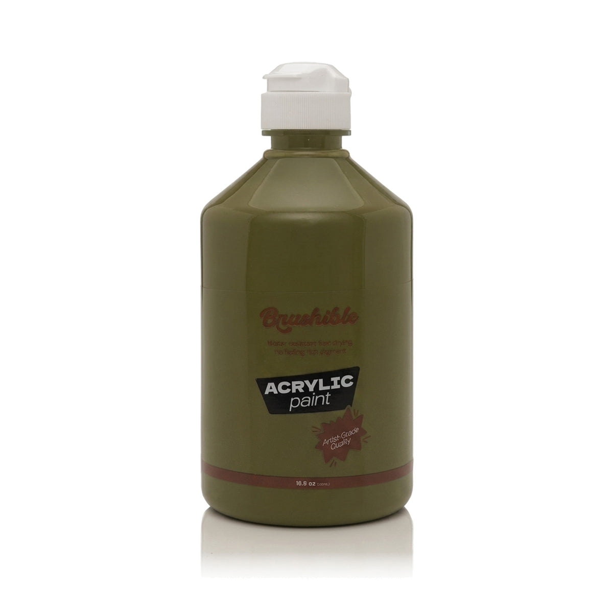 Henna Green — Brushible acrylic, 16.9 oz bottle