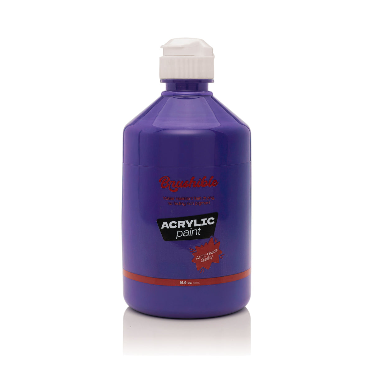 Purple — Brushible acrylic, 16.9 oz bottle