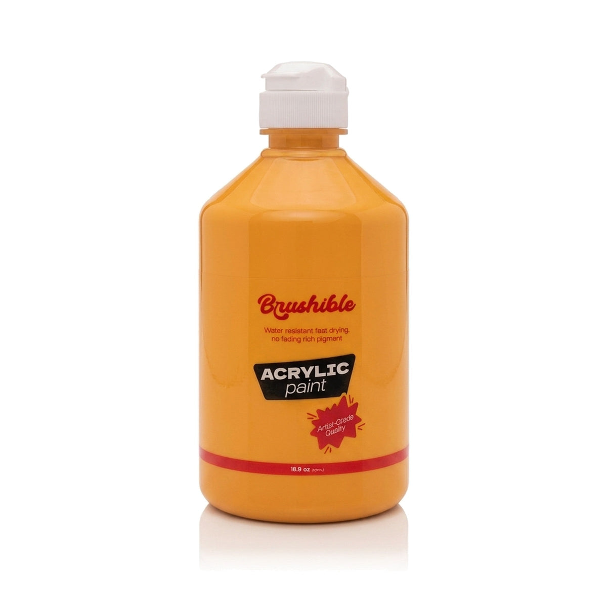 Warm Orange — Brushible Everyday acrylic, 16.9 oz bottle