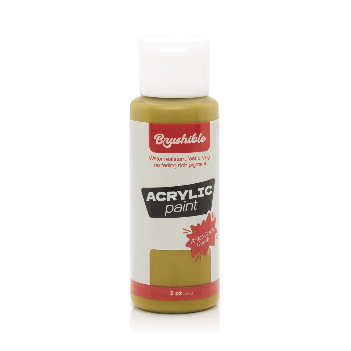 Ground Yellow — Brushible acrylic, 2 oz bottle