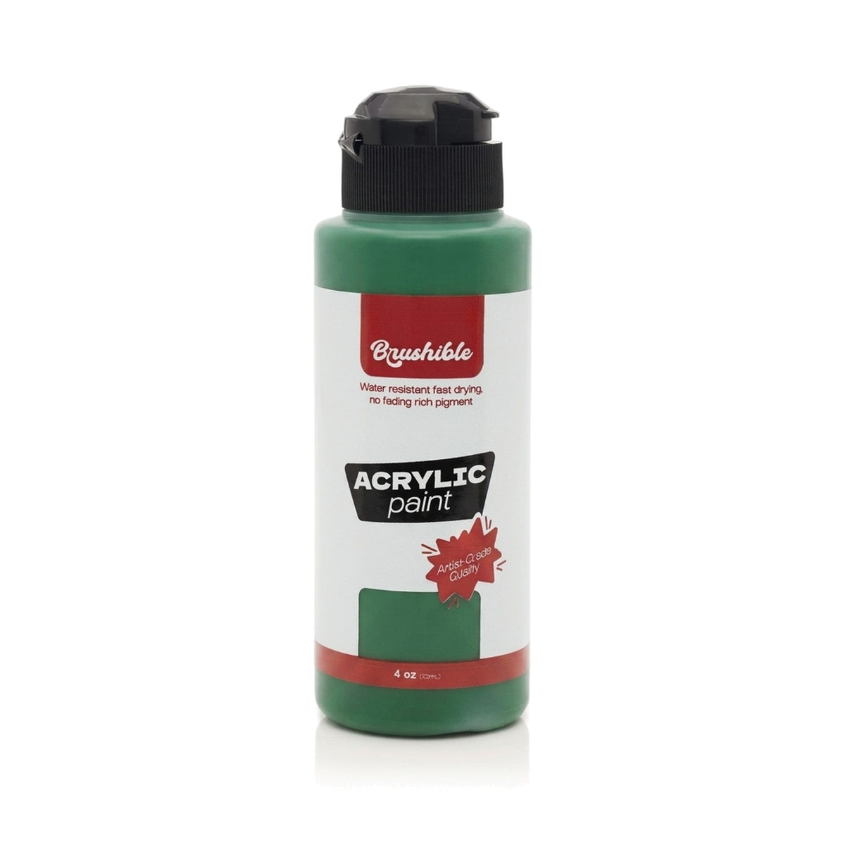 Green — Brushible acrylic, 4 oz bottle