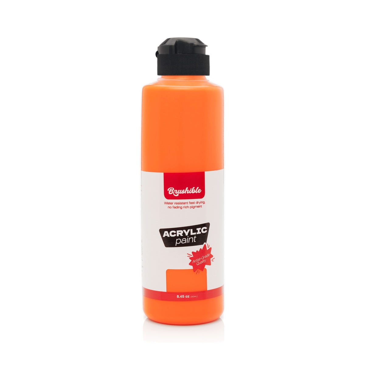 Orange — Brushible acrylic, 8.45 oz bottle