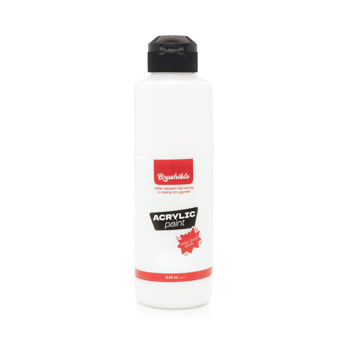 White — Brushible acrylic, 8.45 oz bottle