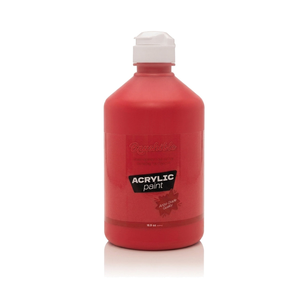 Pyrrole Red — Brushible acrylic, 16.9 oz bottle