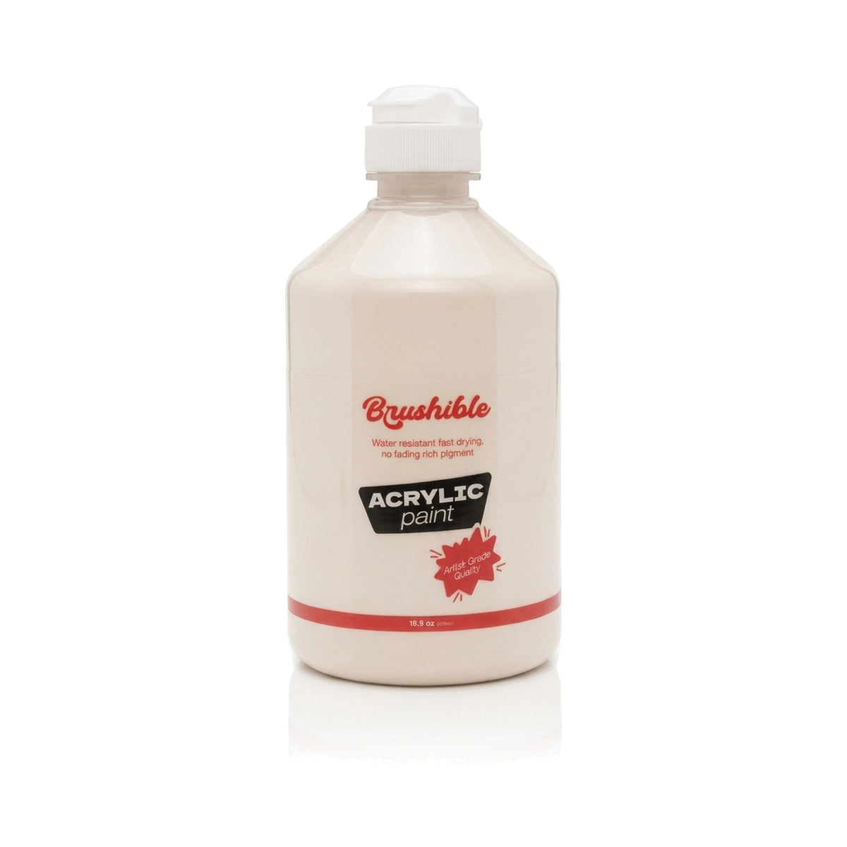 Titanium Buff Light — Brushible acrylic, 16.9 oz bottle