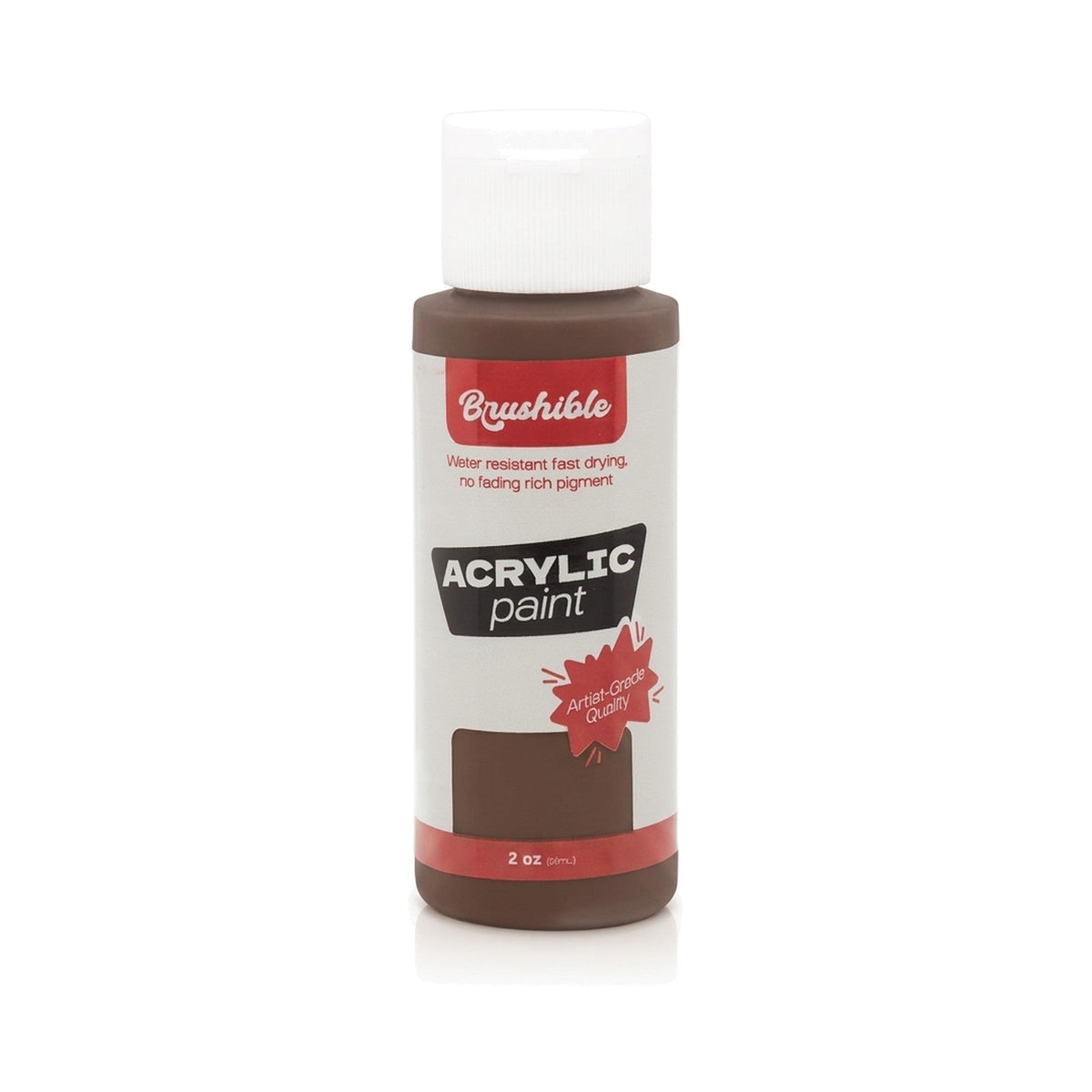 Burnt Umber — Brushible acrylic, 2 oz bottle