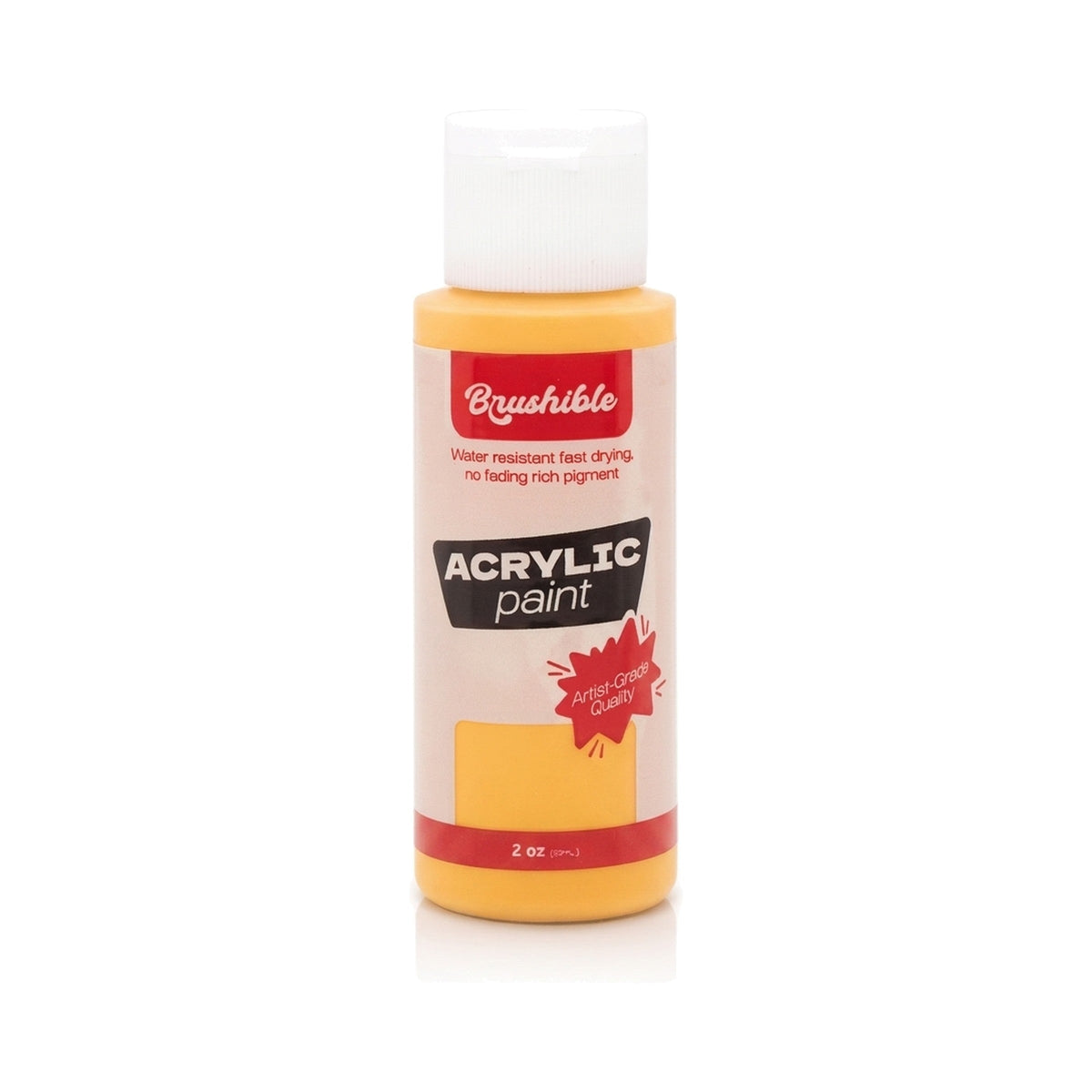 Light Orange — Brushible acrylic, 2 oz bottle