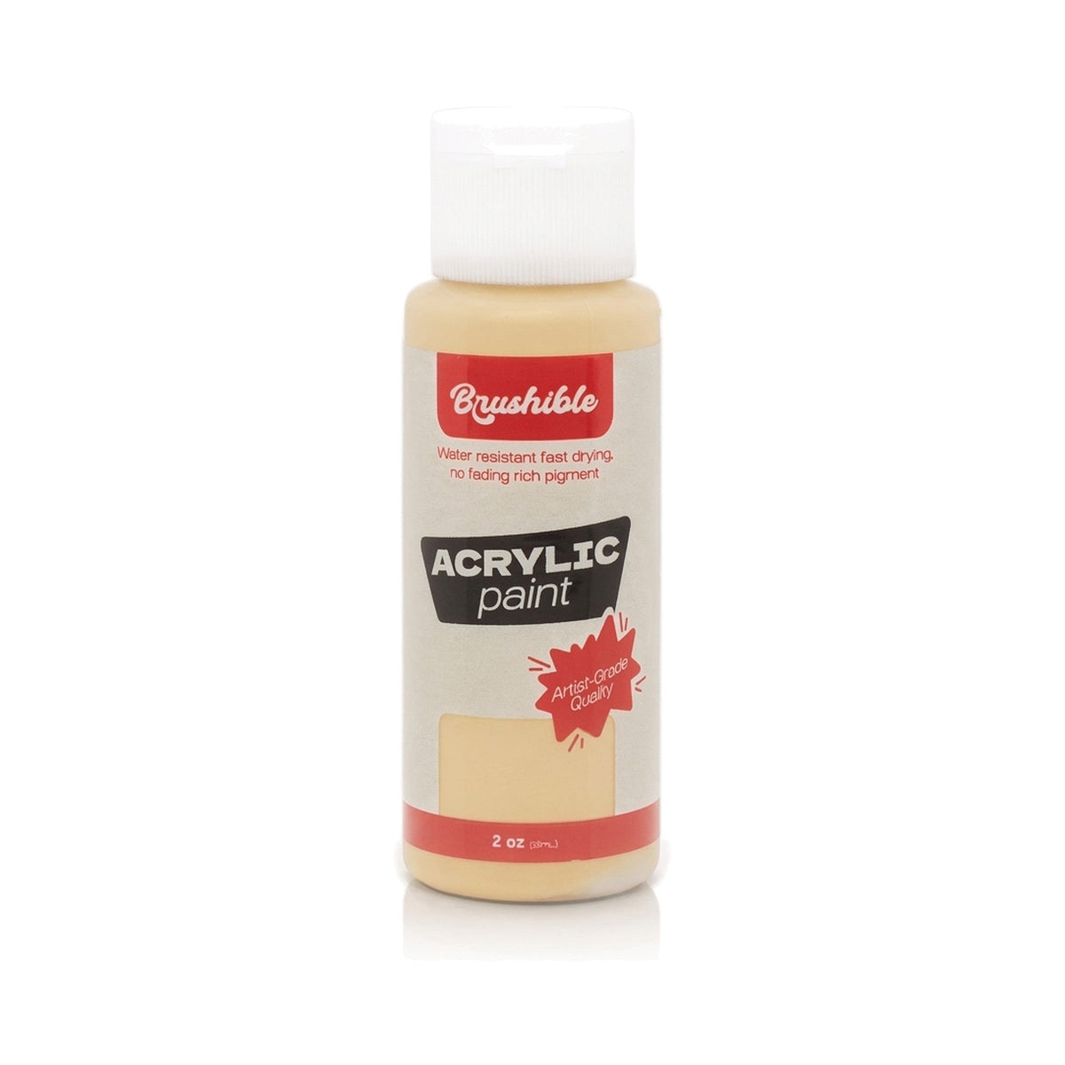 Naples Yellow — Brushible acrylic, 2 oz bottle