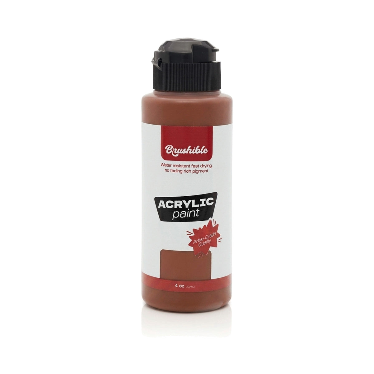 Burnt Sienna — Brushible acrylic, 4 oz bottle