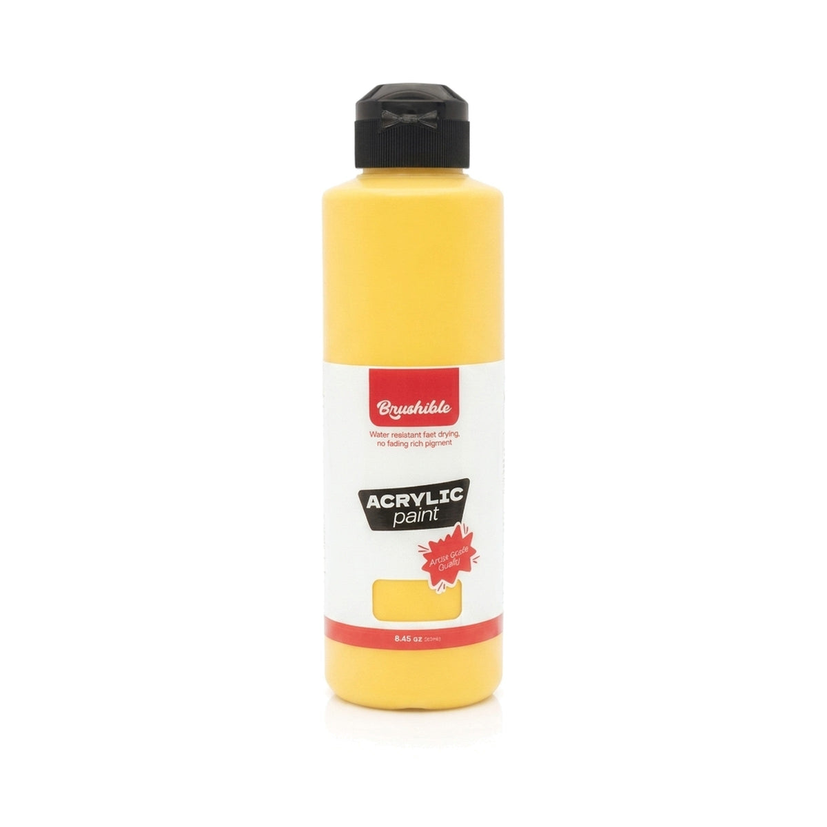 Hansa Yellow Medium — Brushible acrylic, 8.45 oz bottle