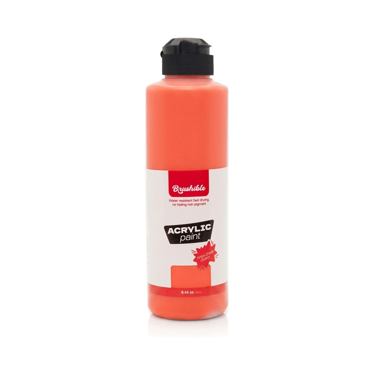 Phosphorus Orange — Brushible acrylic, 8.45 oz bottle