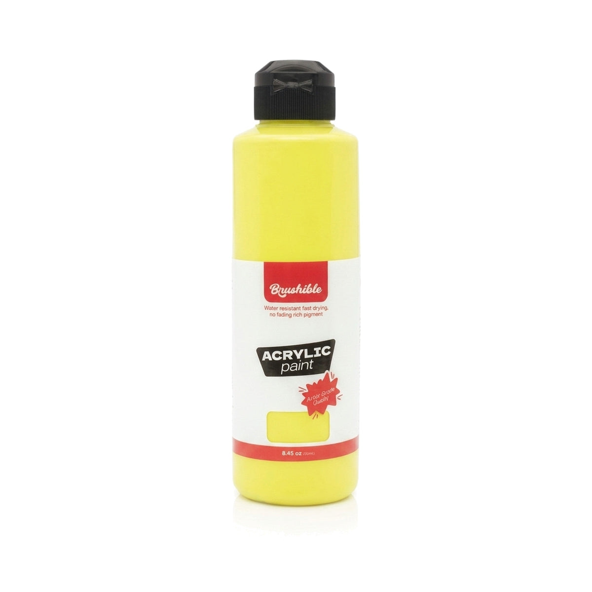 Phosphorus Yellow — Brushible acrylic, 8.45 oz bottle