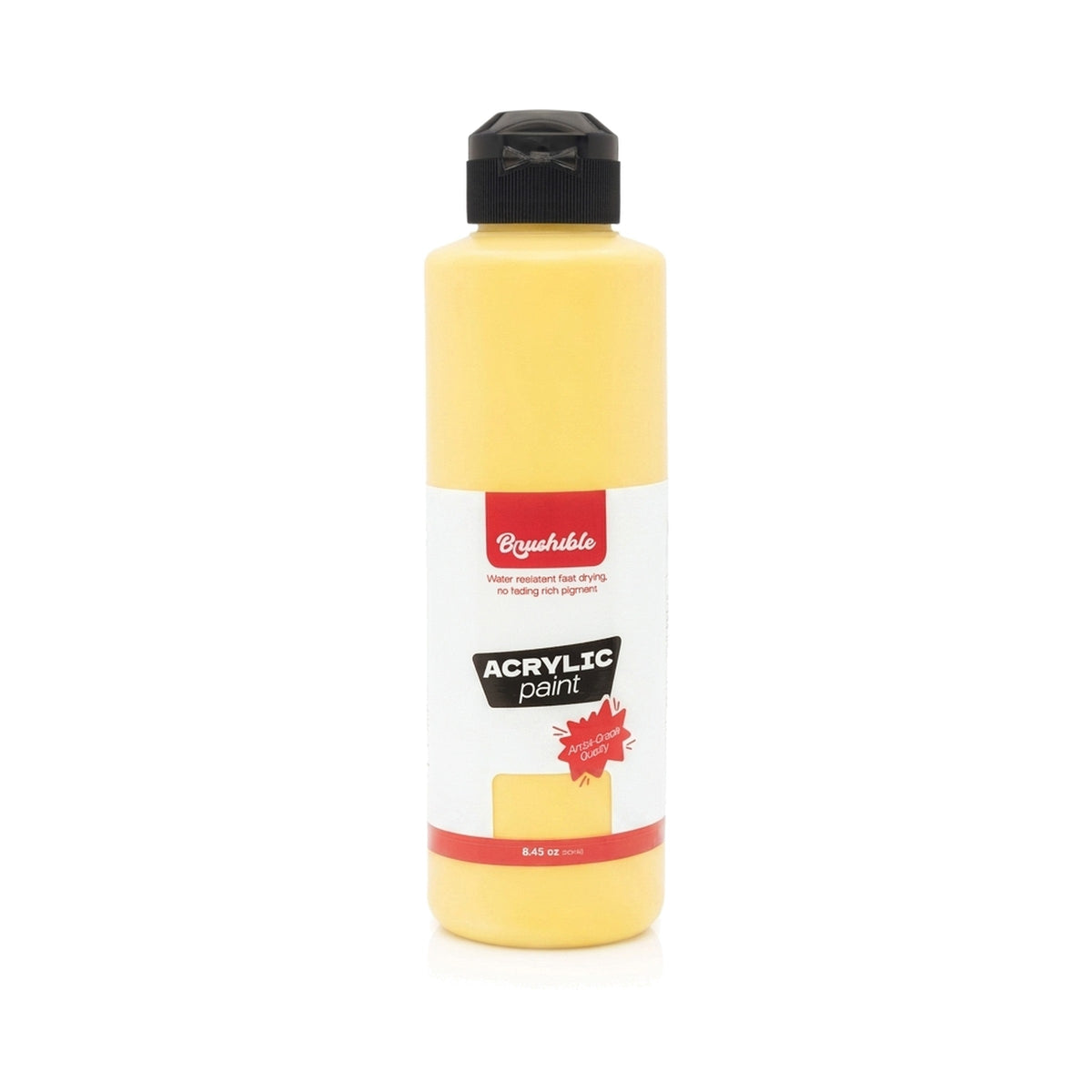 Primary Yellow — Brushible acrylic, 8.45 oz bottle