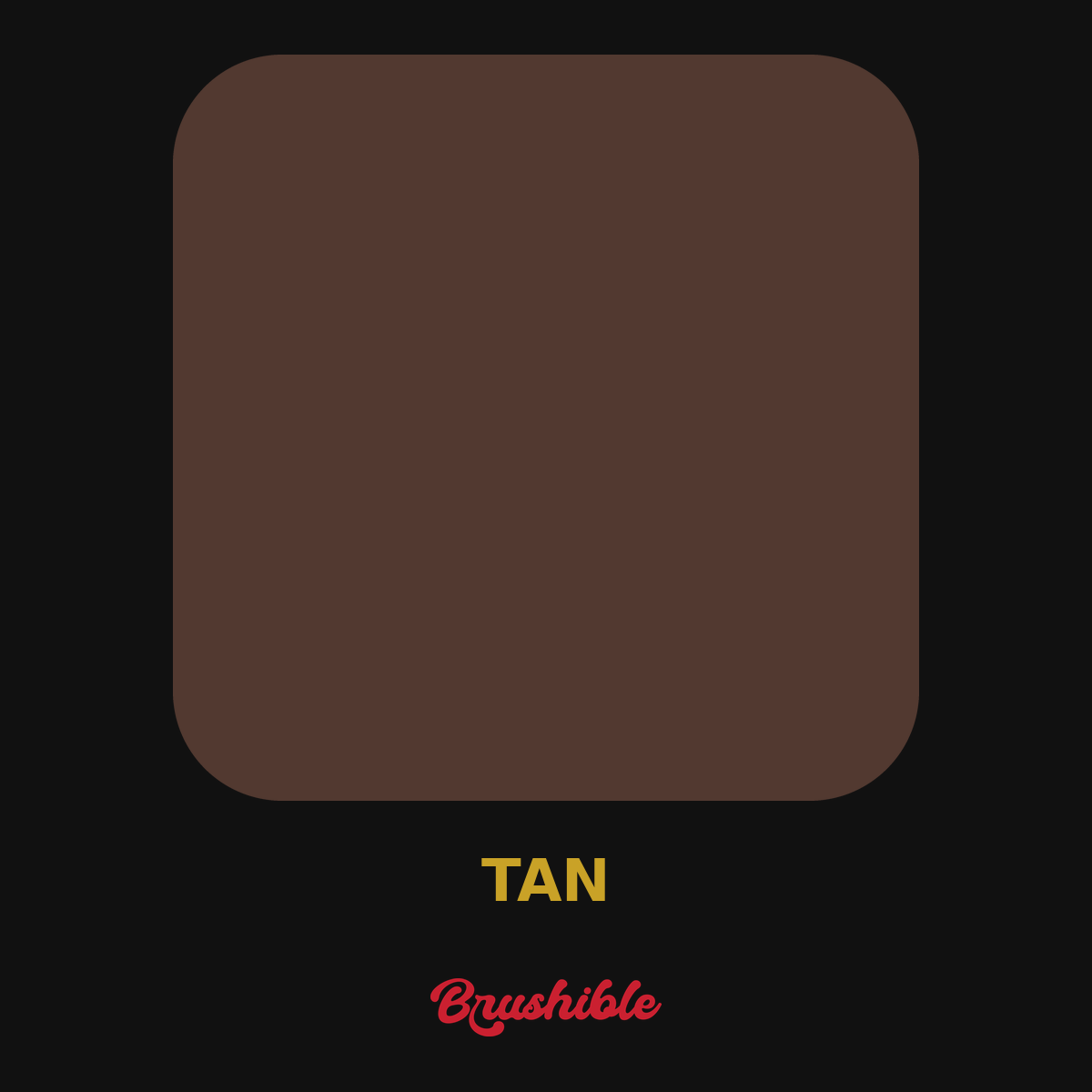 Tan — Brushible Artist Soft Body acrylic