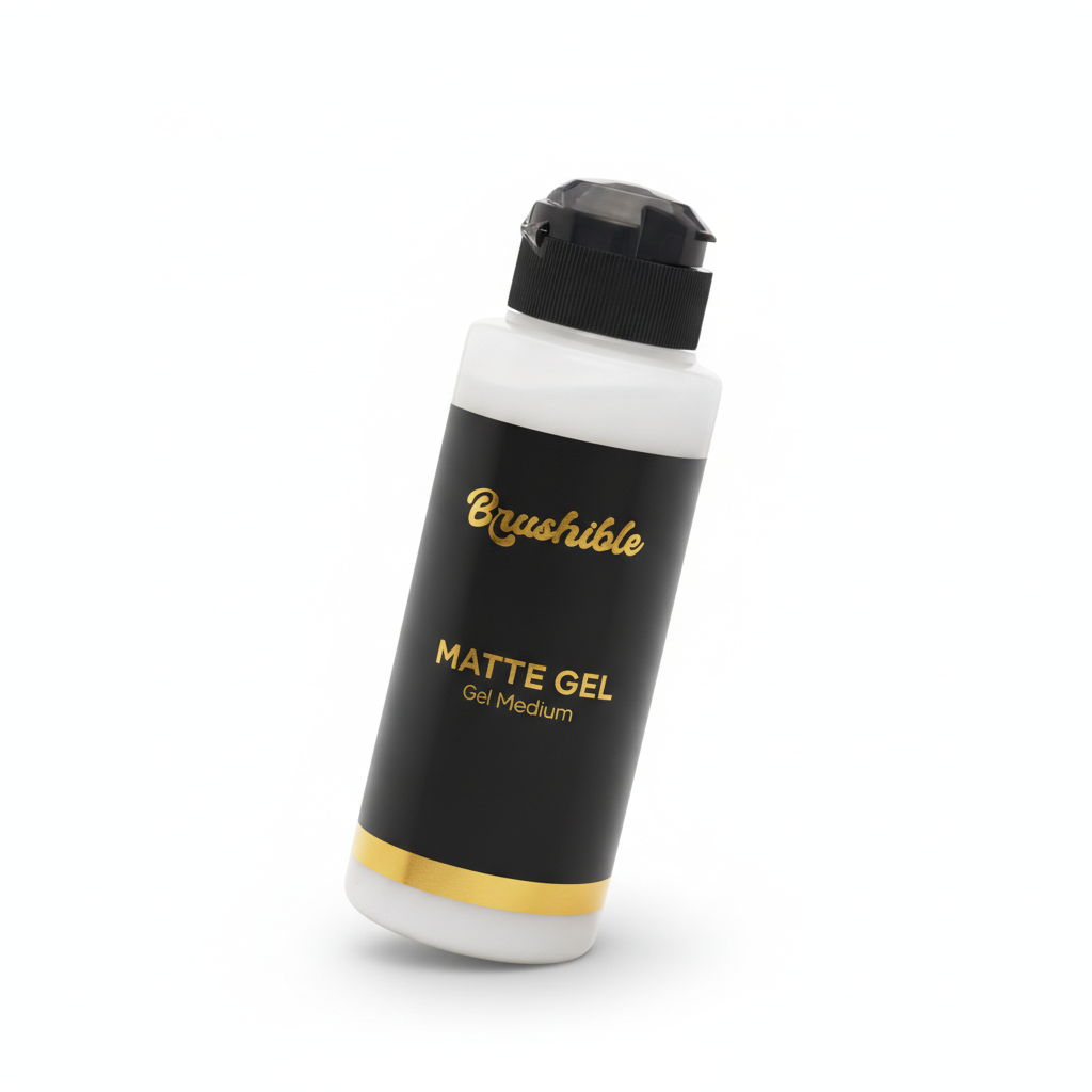Brushible Artist Matte Gel Medium — Brushible