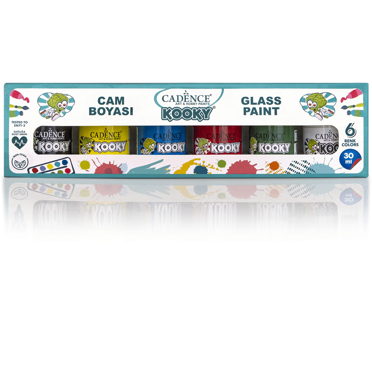 Glass Paint Set – 30 ml