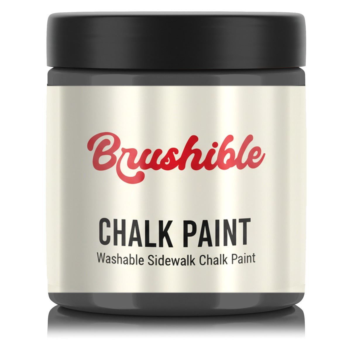 Black — Brushible Everyday Washable Sidewalk Chalk Paint bottle