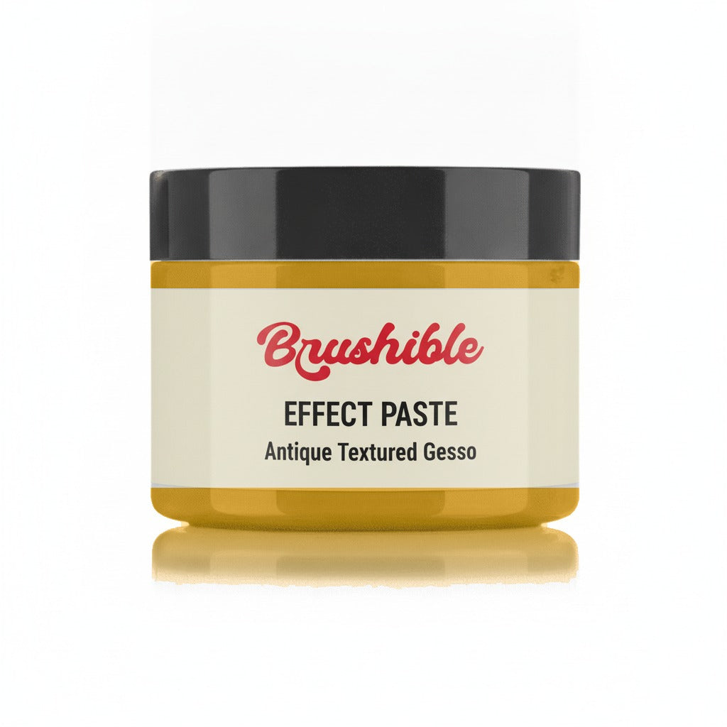Oxide Yellow — Brushible Everyday Antique Textured Gesso bottle