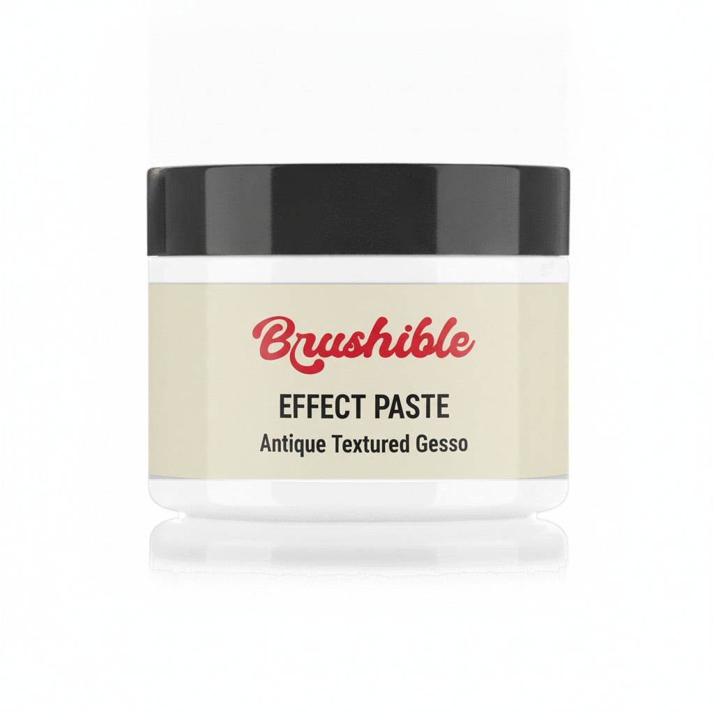 White — Brushible Everyday Antique Textured Gesso bottle