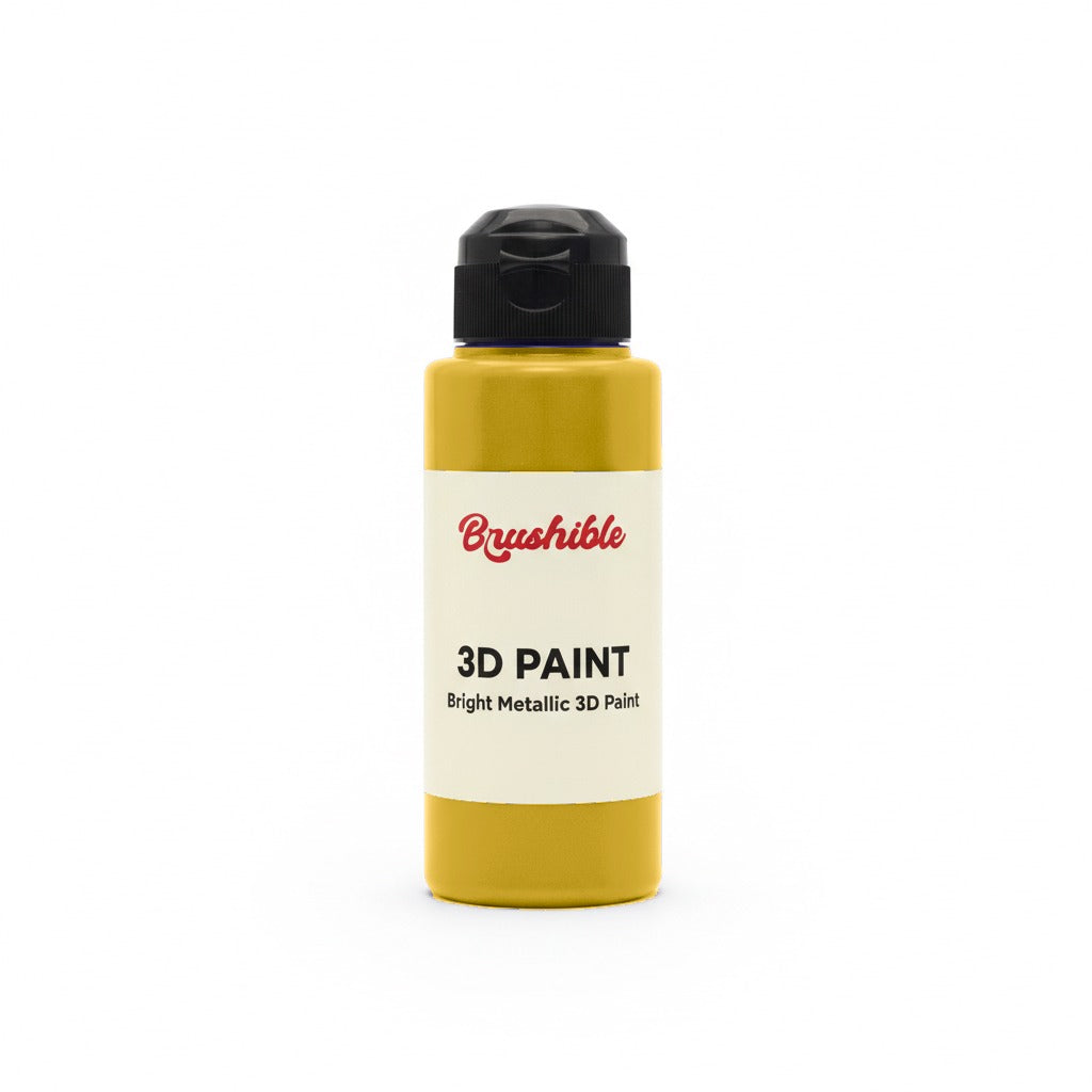 R. Gold — Brushible Everyday Bright Metallic 3D Paint bottle