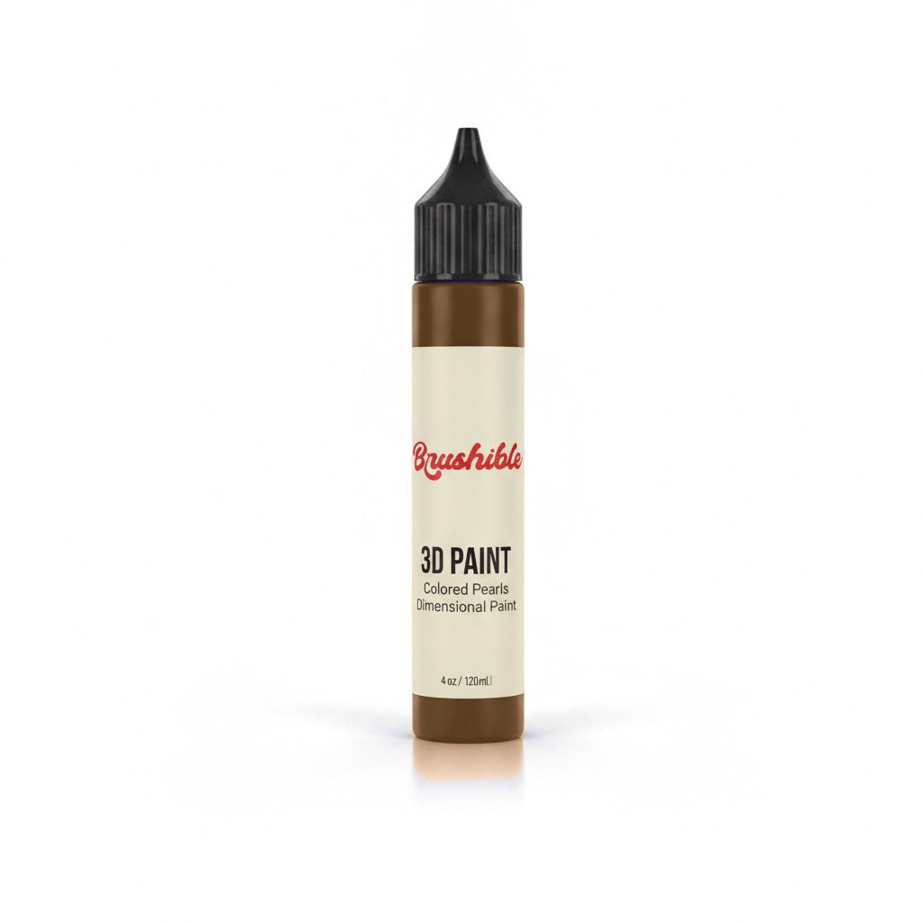 Antique Brown — Brushible Everyday Colored Pearls Dimensional Paint bottle