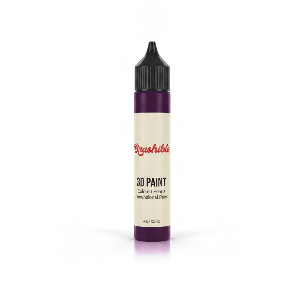 Aubergine — Brushible Everyday Colored Pearls Dimensional Paint bottle