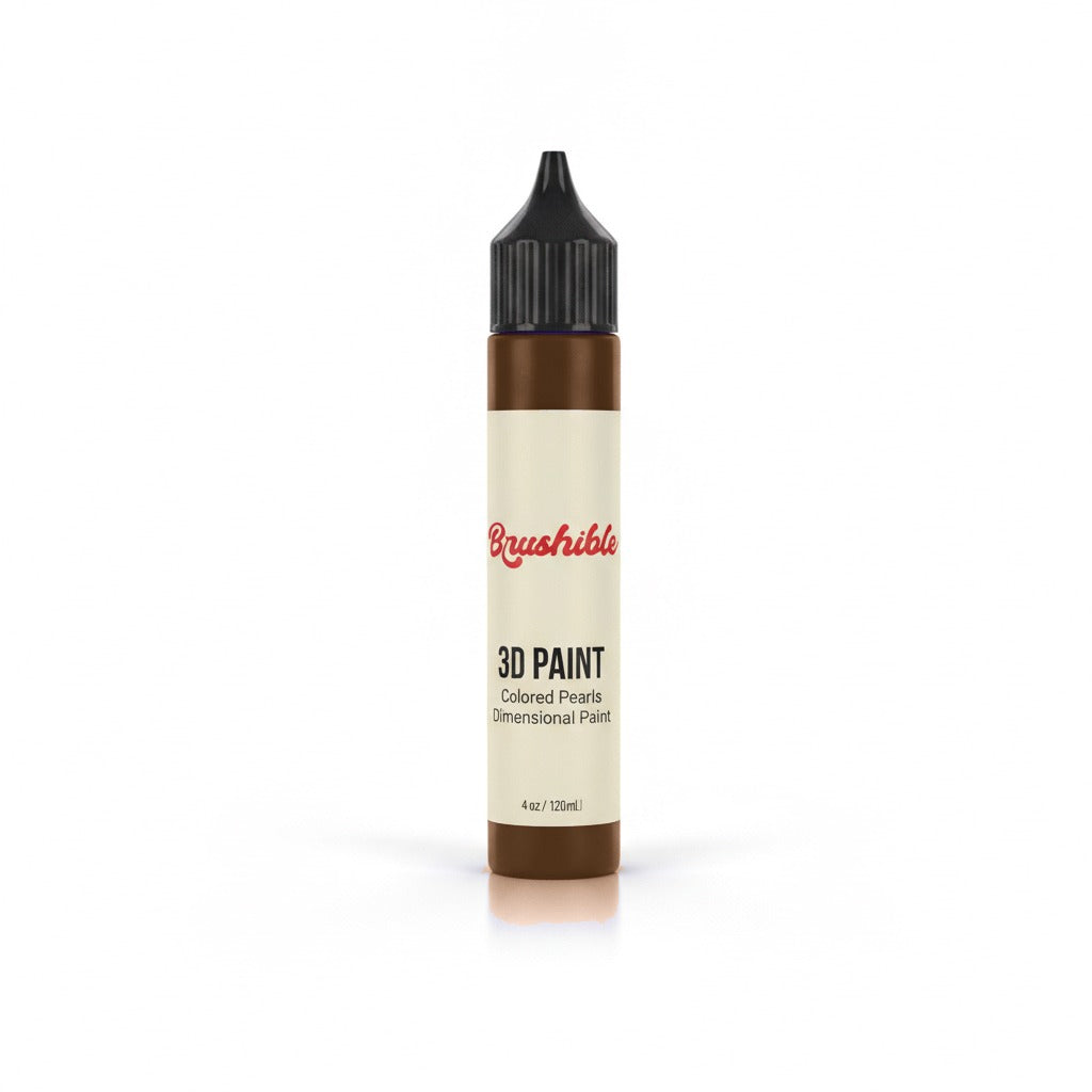 Brown — Brushible Everyday Colored Pearls Dimensional Paint bottle
