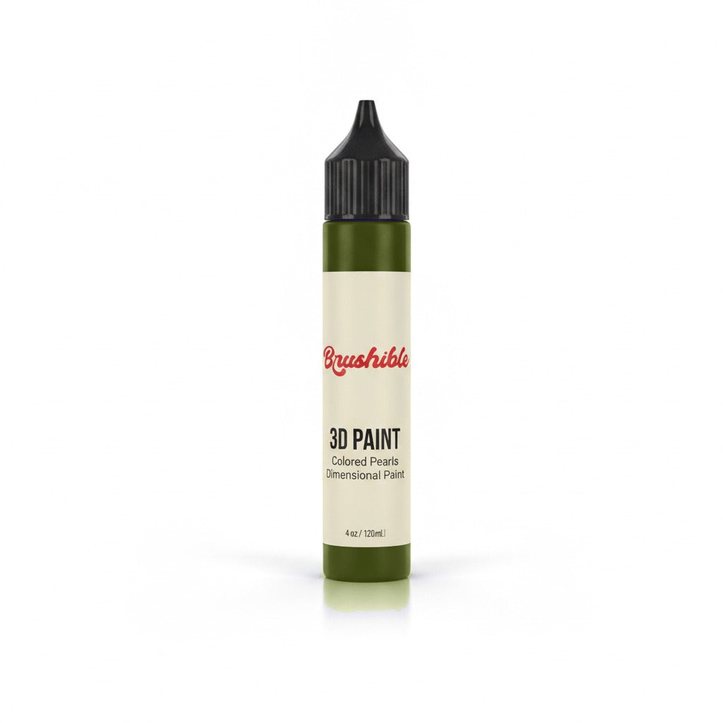 Military Green — Brushible Everyday Colored Pearls Dimensional Paint bottle