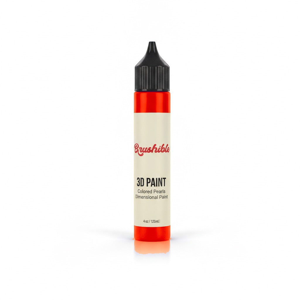 Scarlet Red — Brushible Everyday Colored Pearls Dimensional Paint bottle