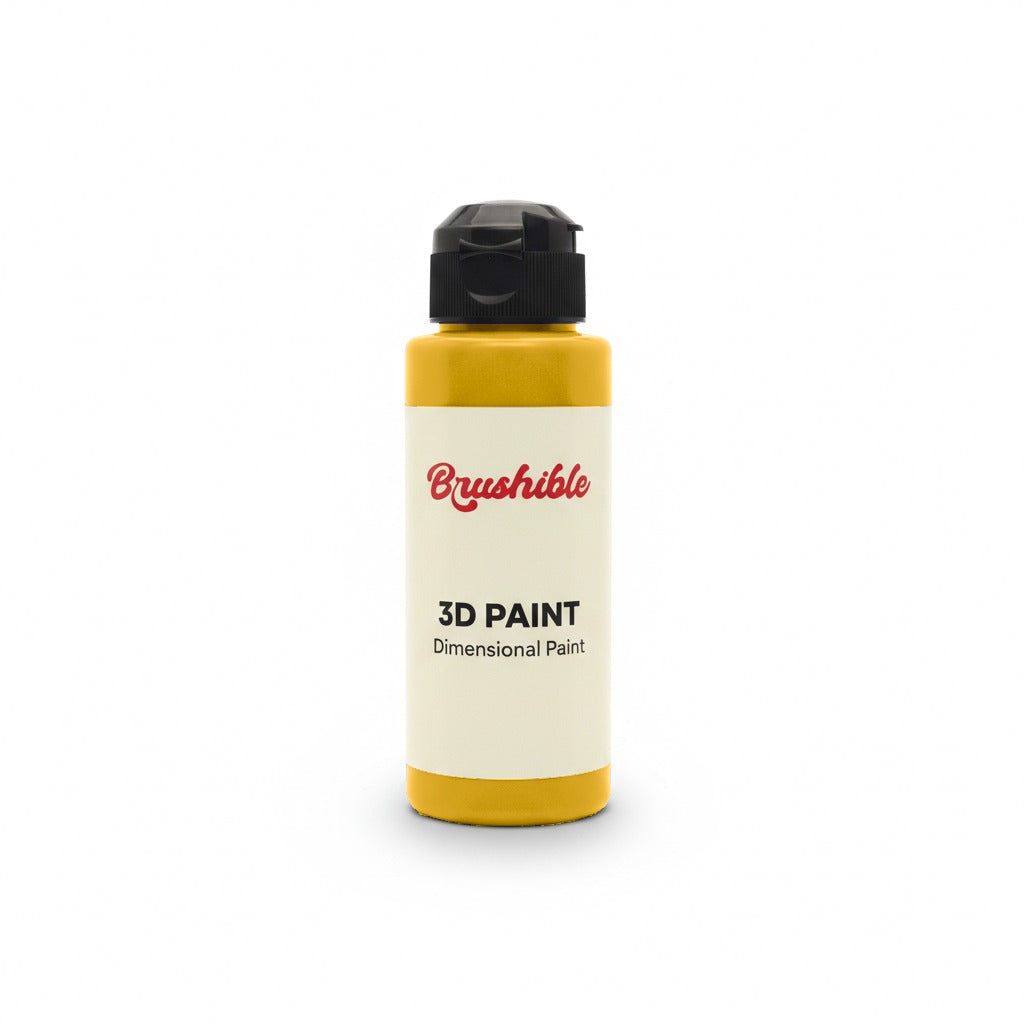 Medium Gold (Glitter) — Brushible Everyday Dimensional Paint bottle