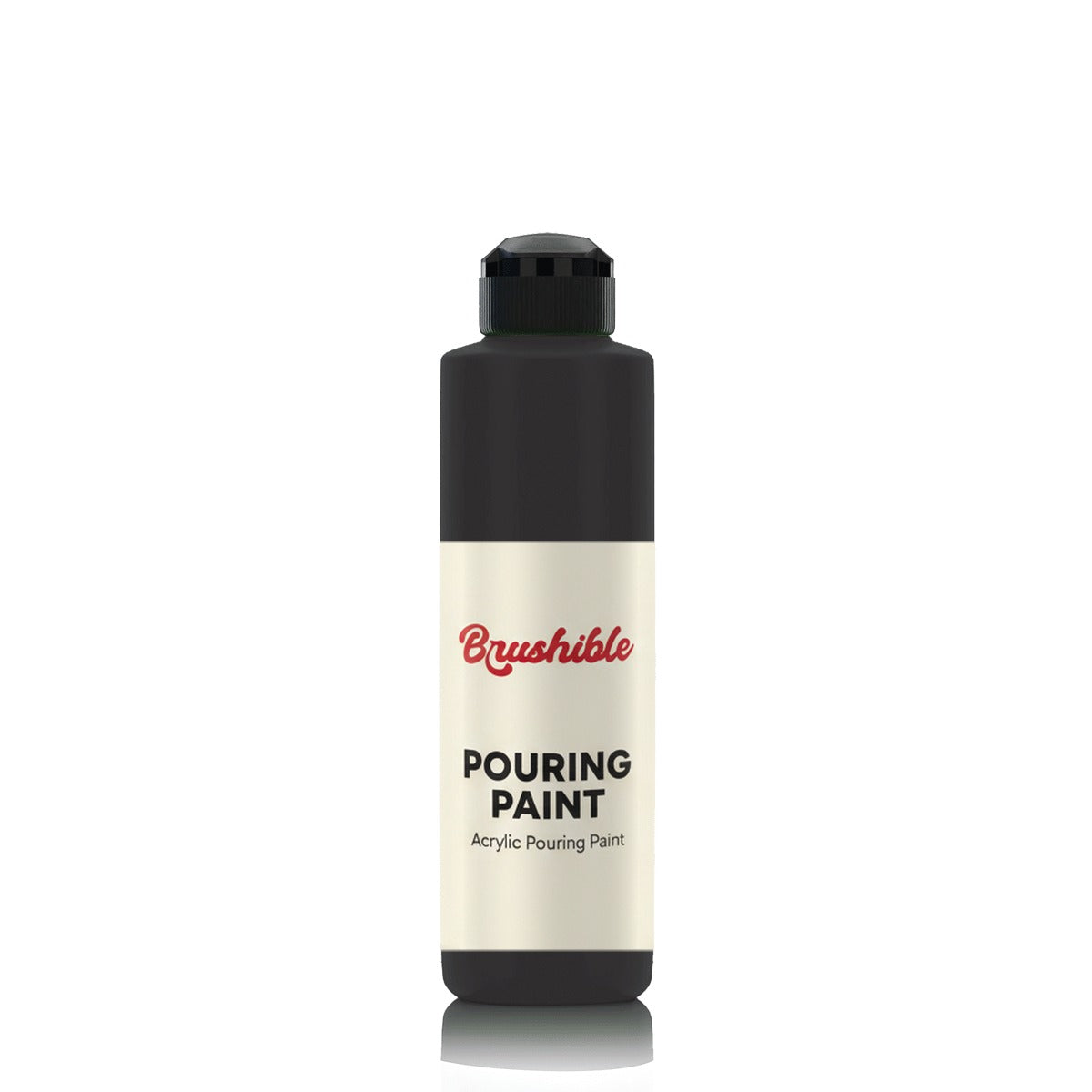 Black — Brushible Everyday Acrylic Pouring Paint bottle