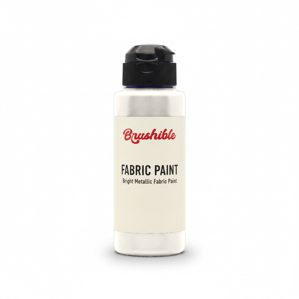 Pearl — Brushible Everyday Bright Metallic Fabric Paint bottle