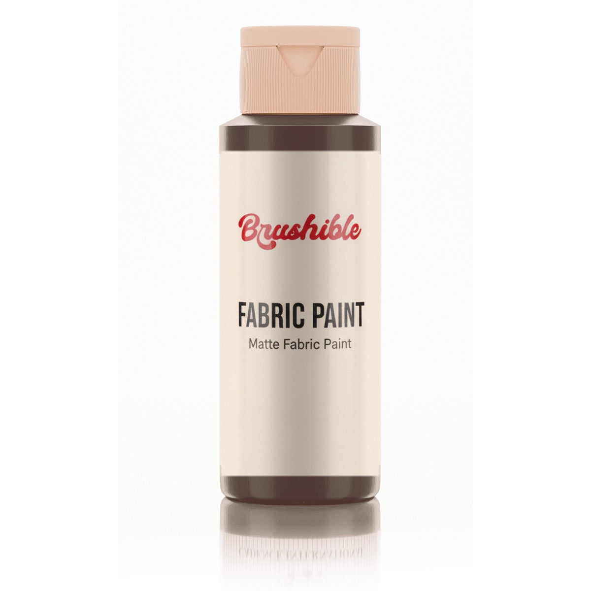 Dark Brown — Brushible Everyday Matte Fabric Paint bottle