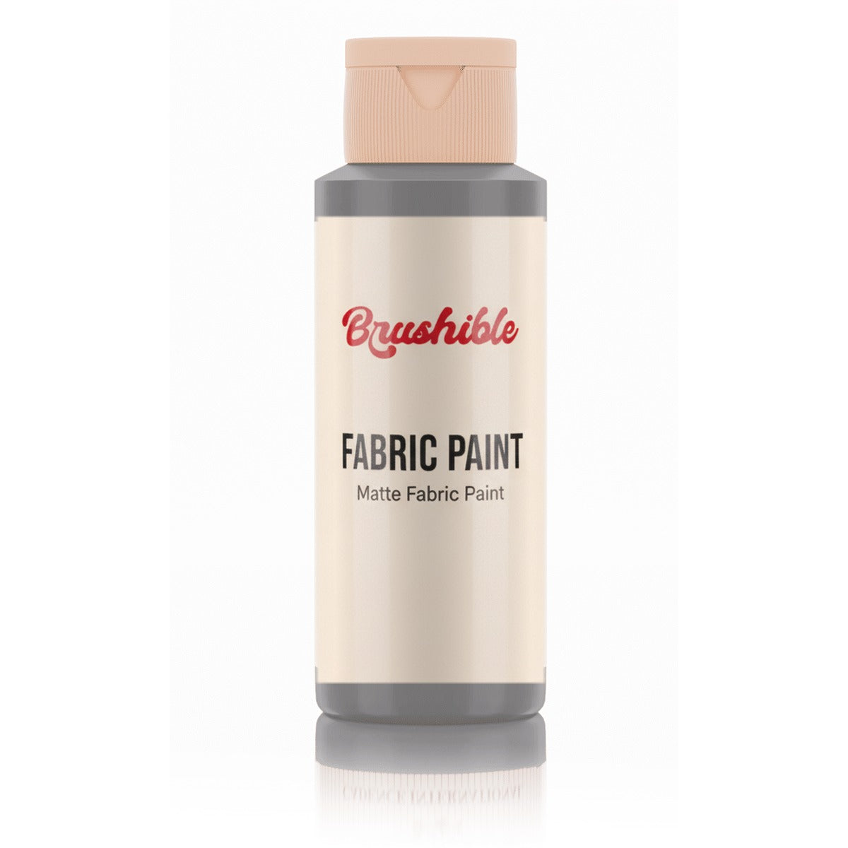 Gray — Brushible Everyday Matte Fabric Paint bottle