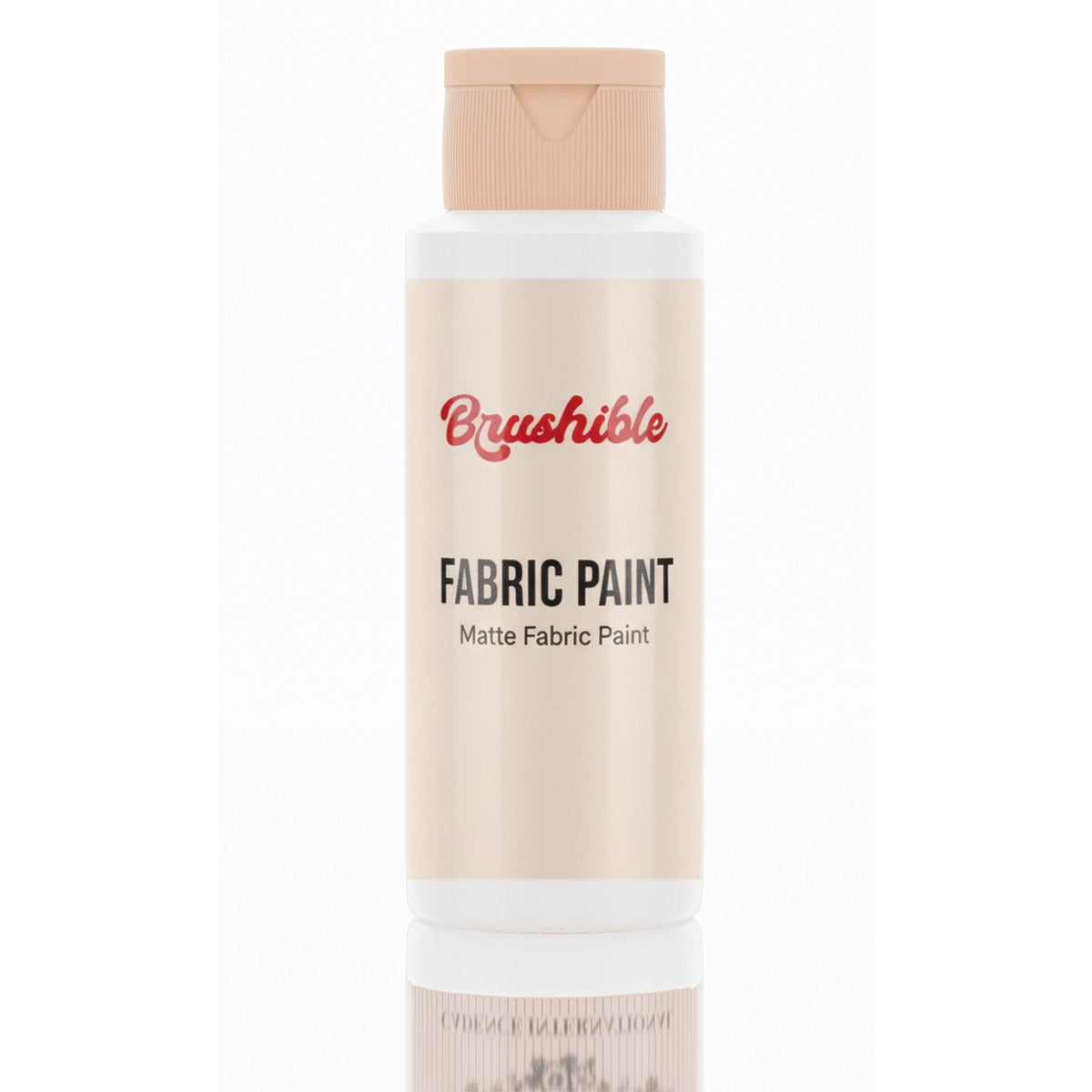 White — Brushible Everyday Matte Fabric Paint bottle