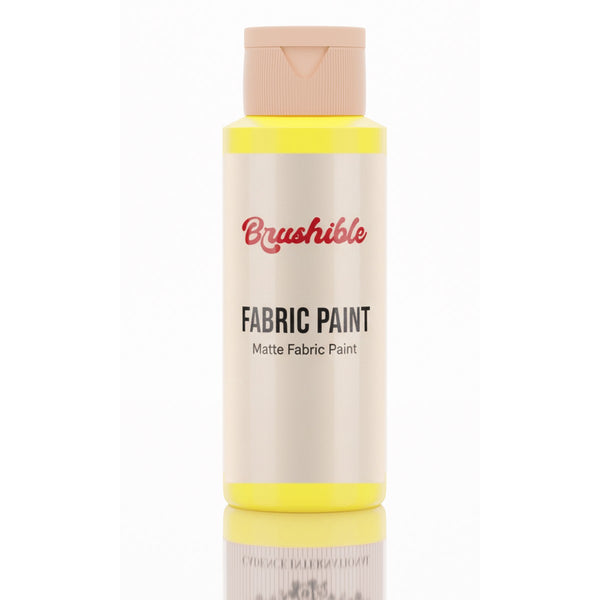 Yellow (F-651) — Brushible Everyday Matte Fabric Paint bottle