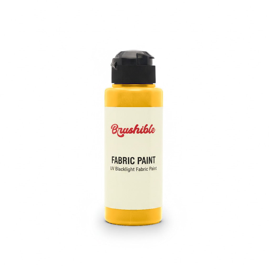 Orange Yellow — Brushible Everyday UV Blacklight Fabric Paint bottle