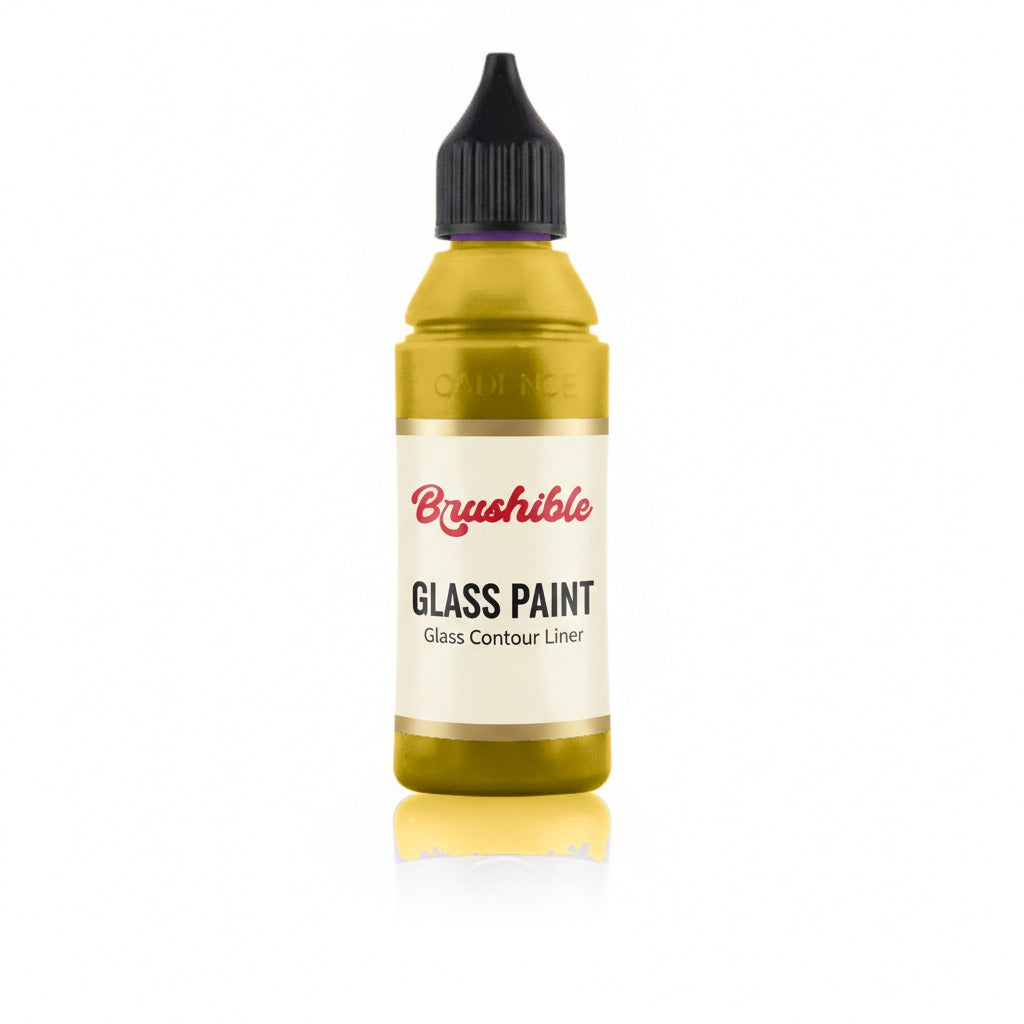 Gold — Brushible Everyday Glass Contour Liner bottle