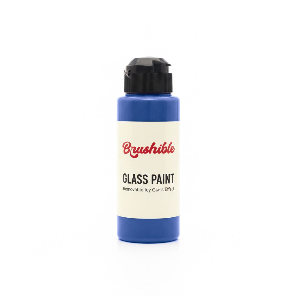 Blue — Brushible Everyday Removable Icy Glass Effect bottle