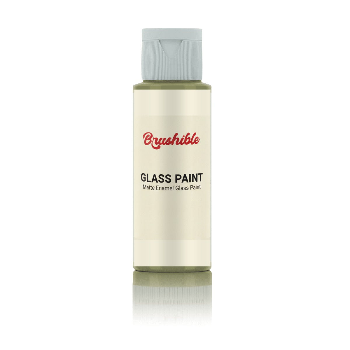 Mimosa Green — Brushible Everyday Matte Enamel Glass Paint bottle