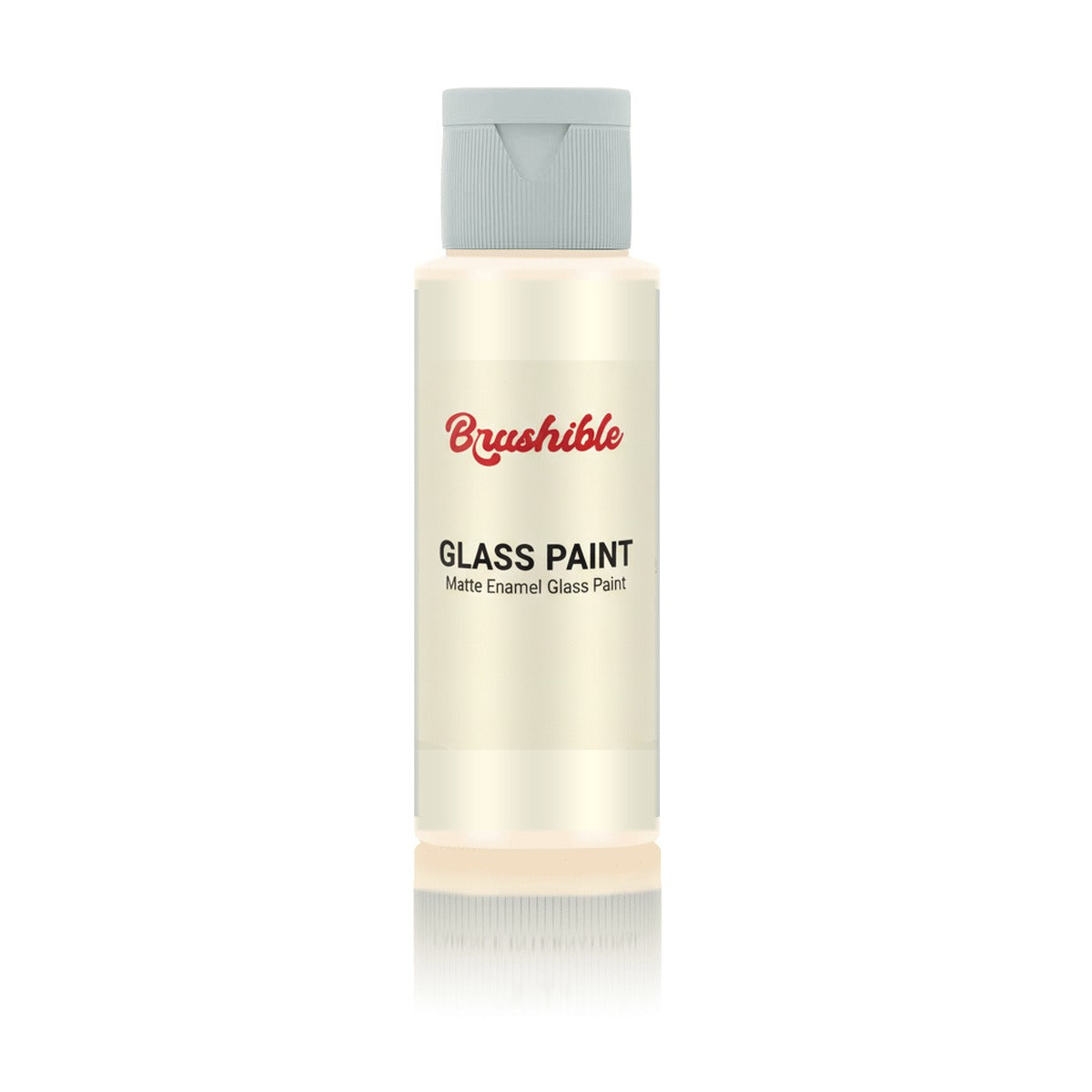 Vanilla Yellow — Brushible Everyday Matte Enamel Glass Paint bottle