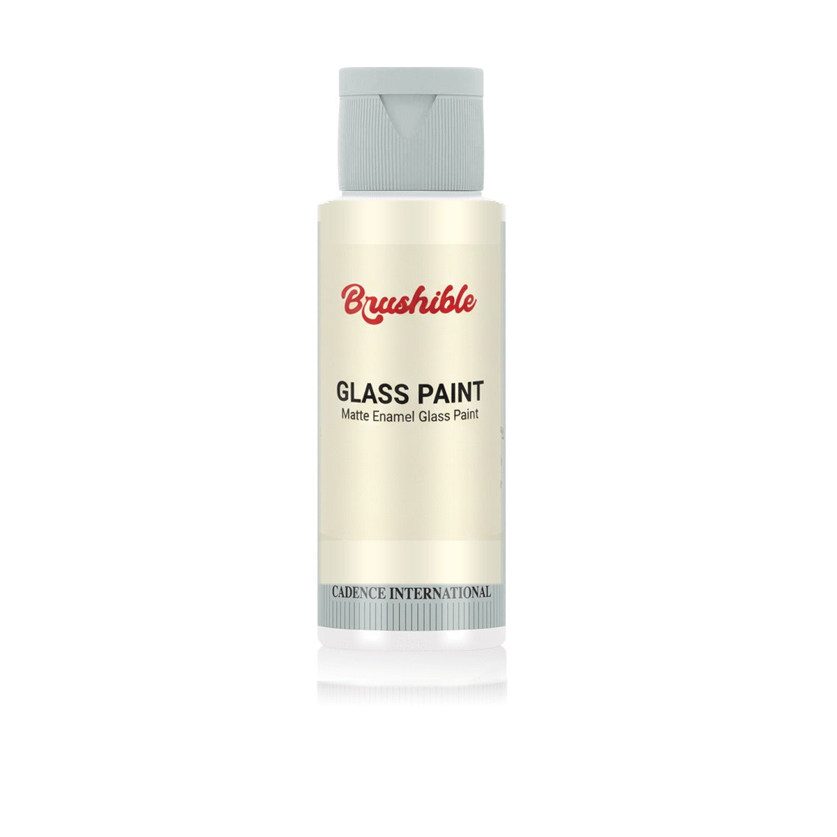 White — Brushible Everyday Matte Enamel Glass Paint bottle