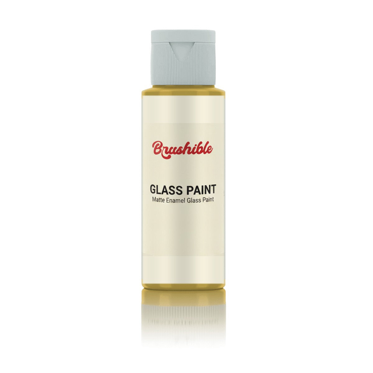 Yellow Green — Brushible Everyday Matte Enamel Glass Paint bottle