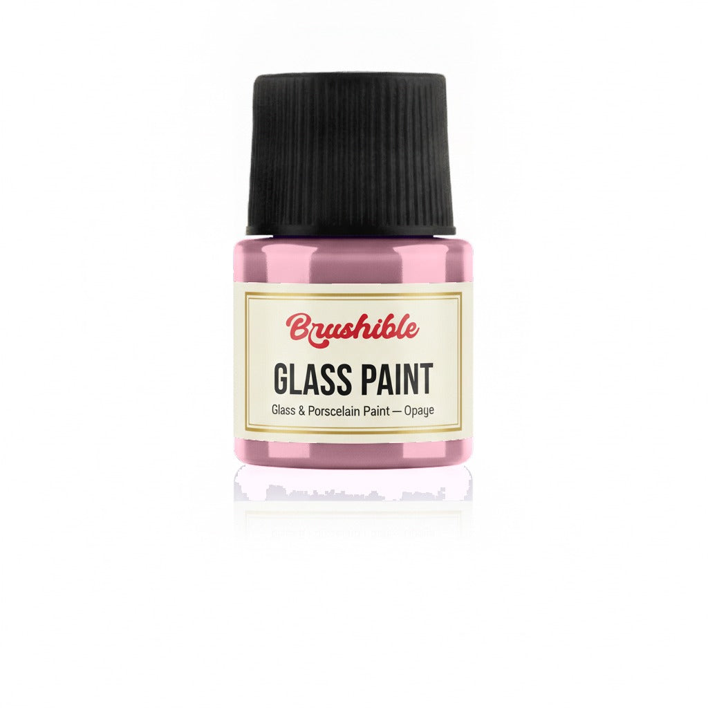 Light Pink — Brushible Everyday Glass & Porcelain Paint — Opaque bottle