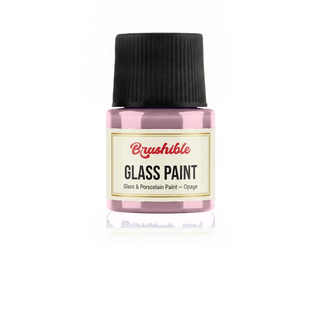 Light Rose — Brushible Everyday Glass & Porcelain Paint — Opaque bottle