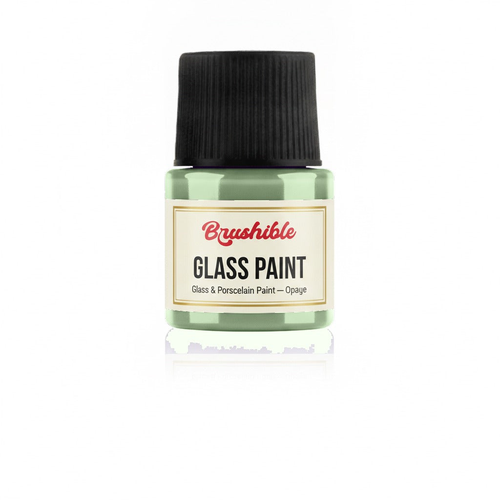 Pastel Green — Brushible Everyday Glass & Porcelain Paint — Opaque bottle